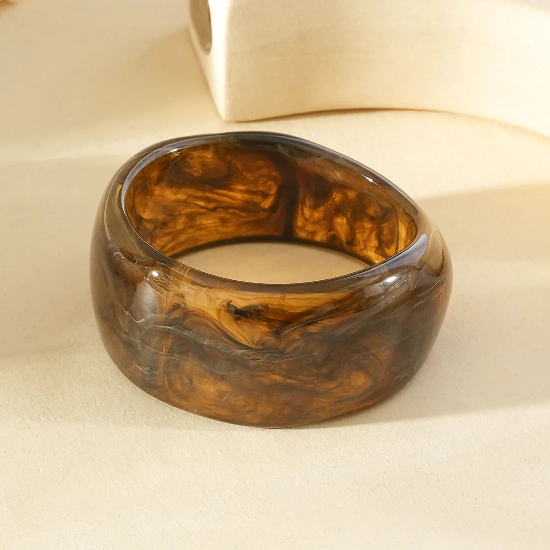 Bracelet jonc en résine pour femme | Twinolo