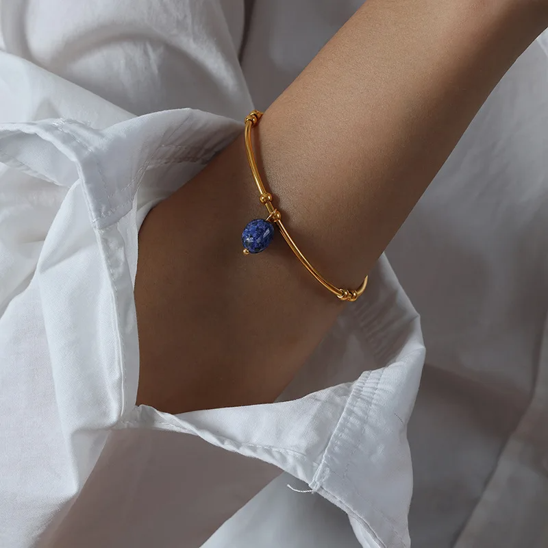 Cuff Armband met Steen – Stijlvol & Modern | Twinolo