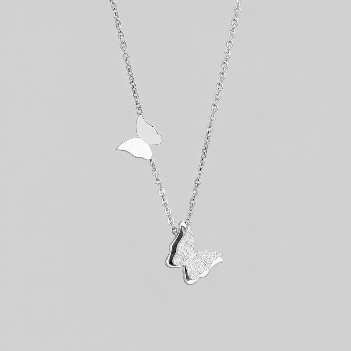 Collier Papillon Doré – Charme Naturel | Twinolo