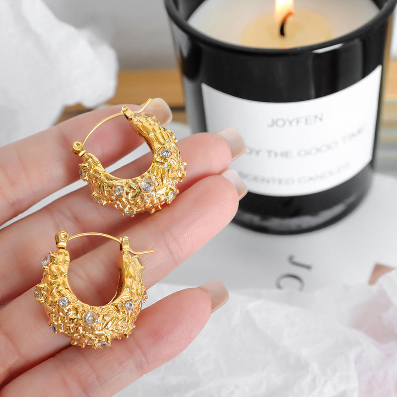 Hoepels met Zirkonia Details – Stijlvol en Elegant | Twinolo