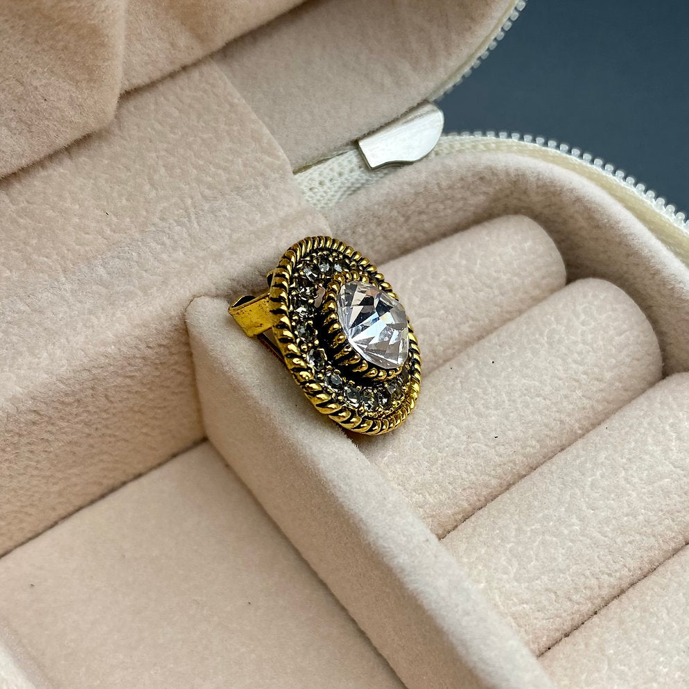 Broche - Elegante Broche met Kristallen | Twinolo
