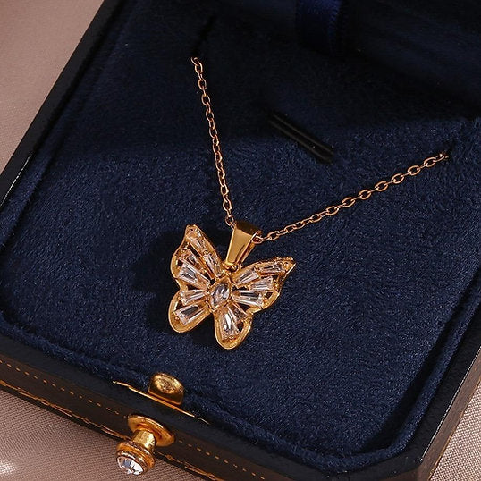 Ketting met Vlinderhanger – Speels & Elegant | Twinolo