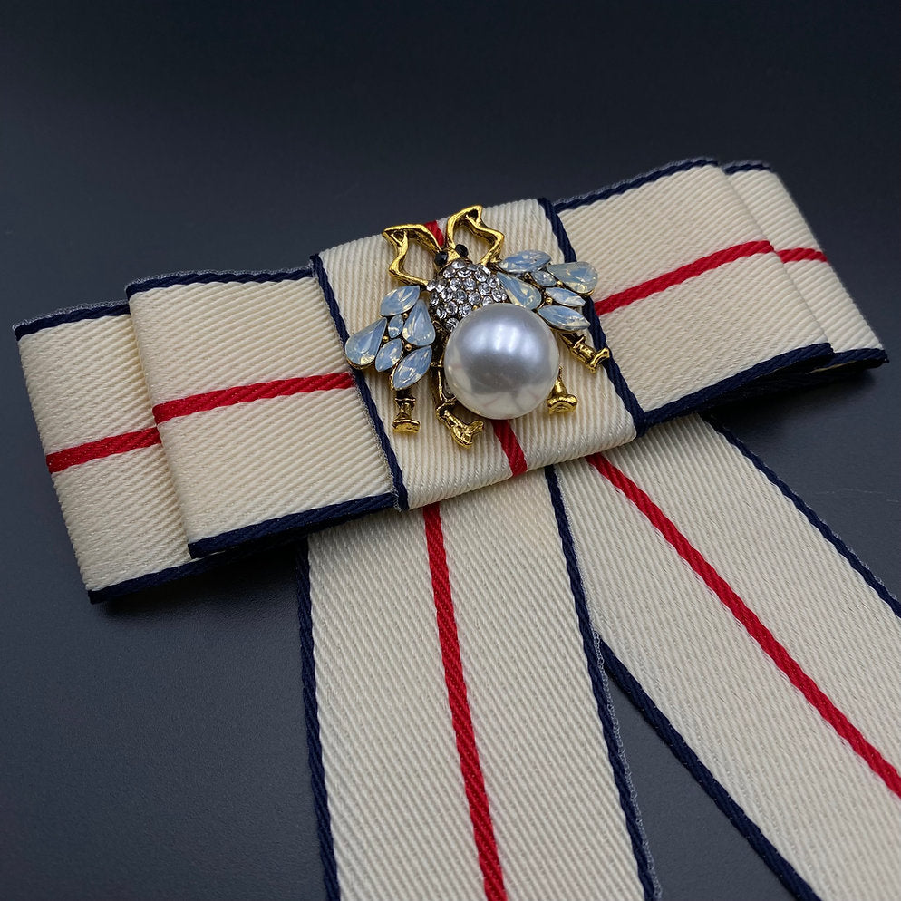 🎀 Strikbroche - Elegante Broche met Bij-design | Twinolo