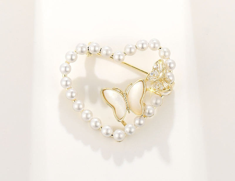 🦋 Vlinderbroche - Elegante Broche met Parels | Twinolo