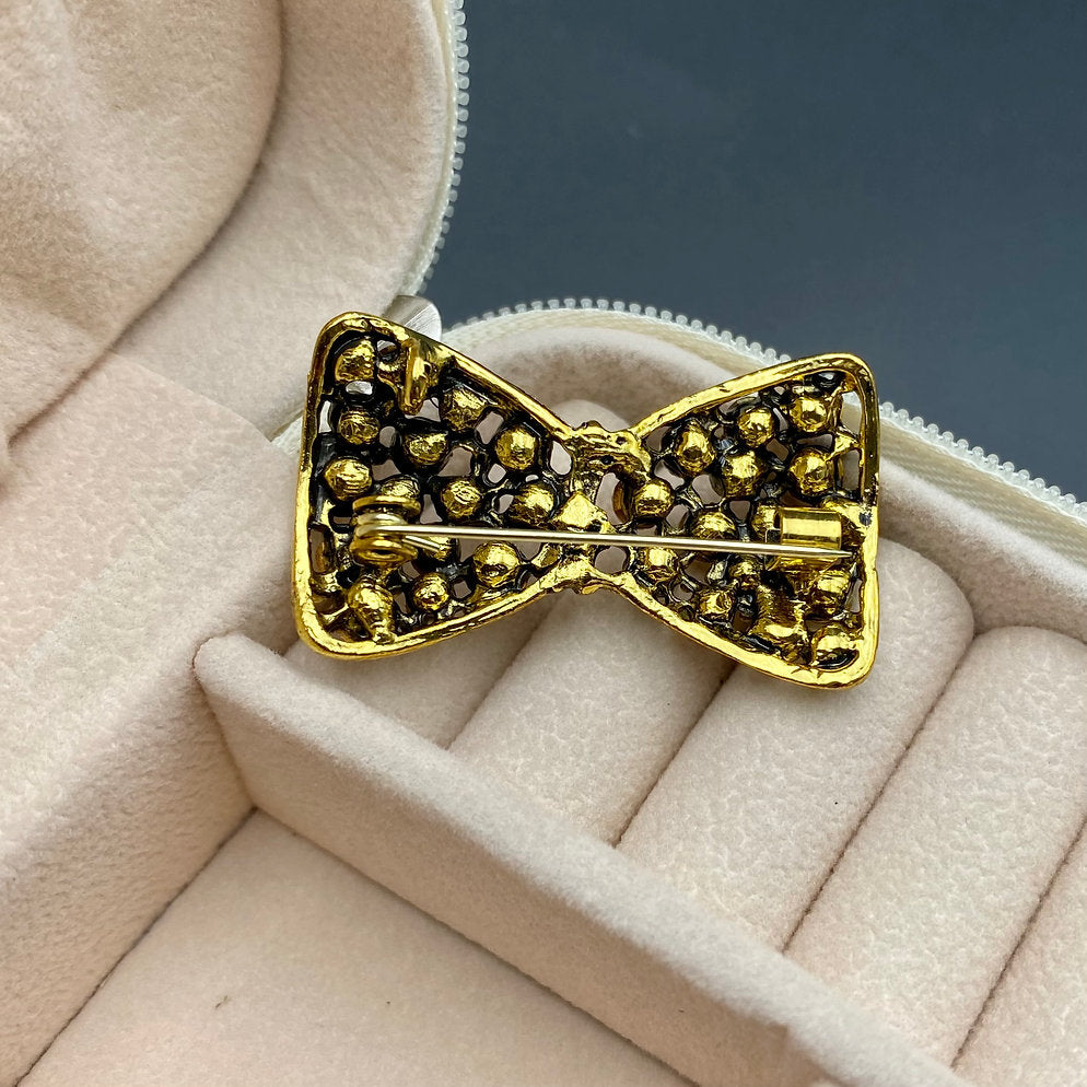 🎀 Strikbroche - Elegante Broche met Kristallen | Twinolo
