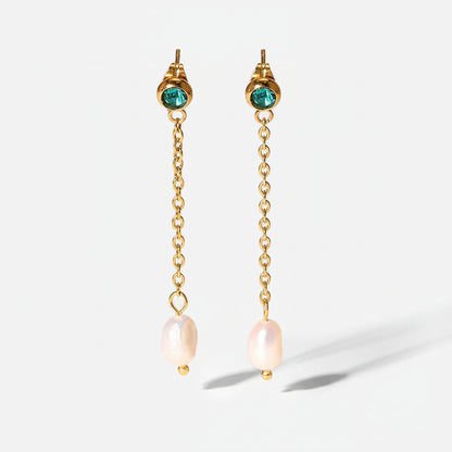 Boucles d'oreilles perles et brillance – Design intemporel | Twinolo
