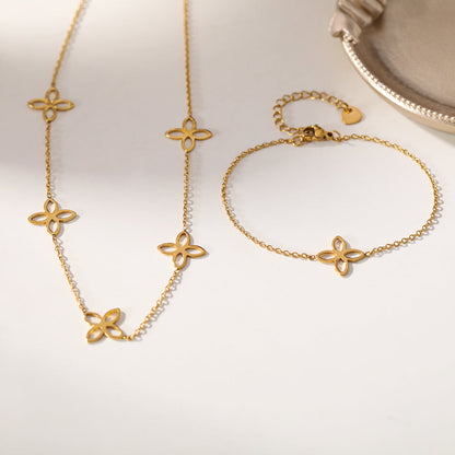 Collier Trèfle – Élégant & Intemporel | Twinolo