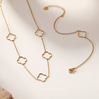 Collier Trèfle – Élégant & Intemporel | Twinolo