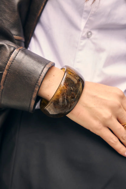Women's Resin Bangle Bracelet | Twinolo