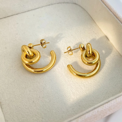 Mini Hoops in Zilver & Goud – Tijdloos Duo | Twinolo