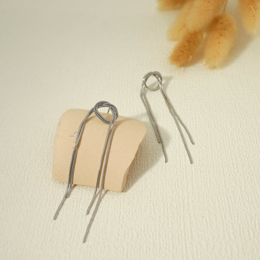 Lange Oorhangers met Kettingen – Stijlvol Design | Twinolo