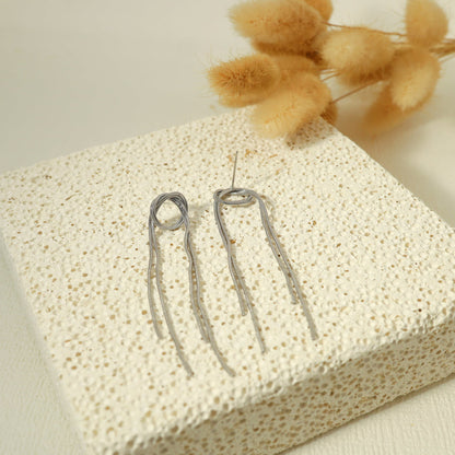 Lange Oorhangers met Kettingen – Stijlvol Design | Twinolo