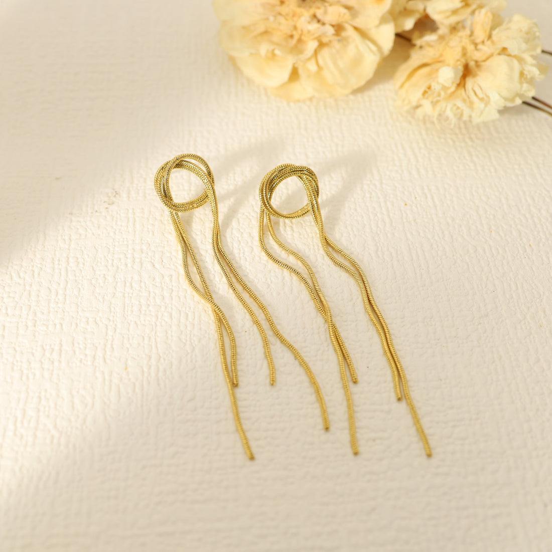 Lange Oorhangers met Kettingen – Stijlvol Design | Twinolo