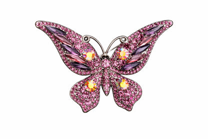 🦋 Broche papillon - Élégante broche avec cristaux | Twinolo