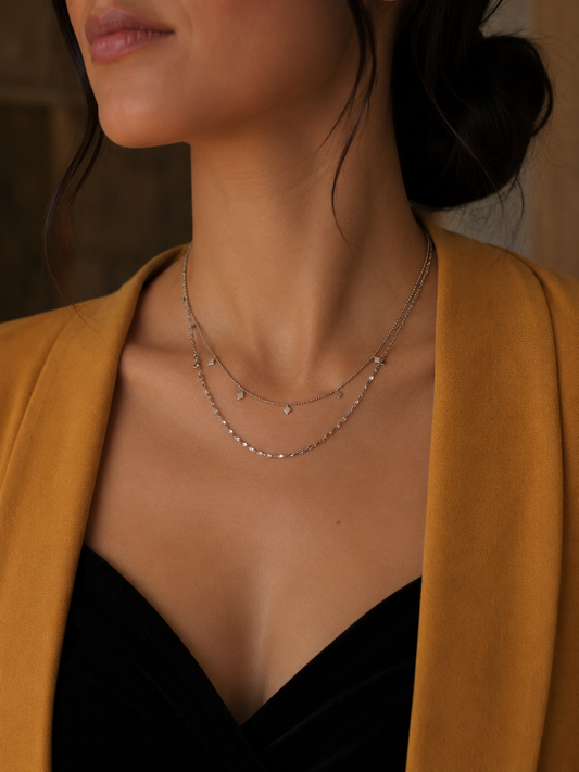 Dubbele Ketting – Gelaagd & Elegant Design | Twinolo