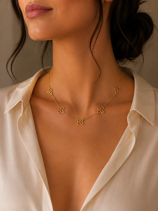 Clover Necklace – Elegant & Timeless | Twinolo