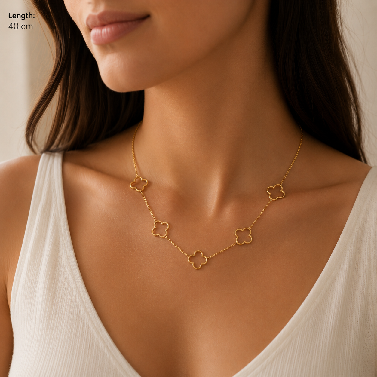 Collier Trèfle – Élégant & Intemporel | Twinolo