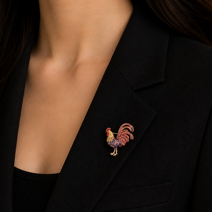 🐓 Haanbroche – Elegante Broche | Twinolo