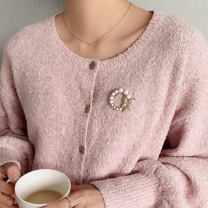 🦋 Broche Papillon - Broche Élégante avec Perle | Twinolo