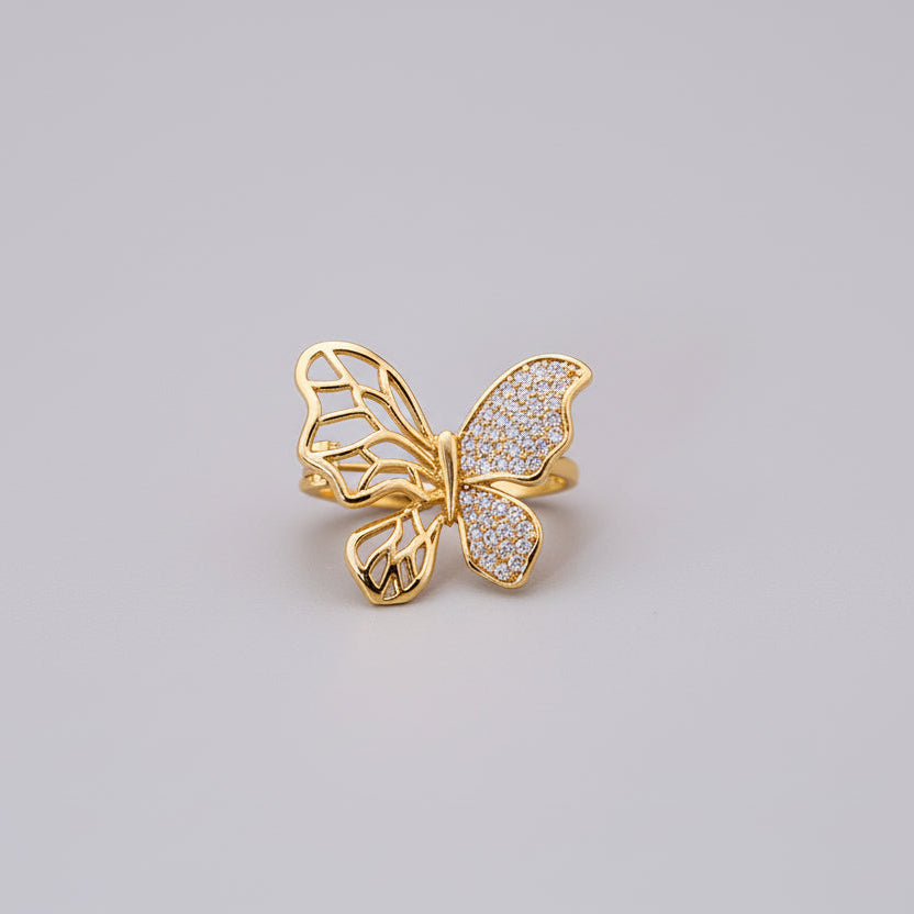 🦋 Vlinderbroche in Goudkleurig Design – Minimalistisch & Elegant | Twinolo