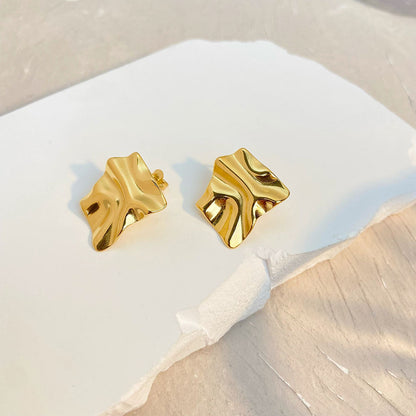 Puces d'oreilles martelées – Rustiques et modernes | Twinolo