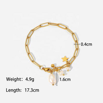 Zoetwaterparel Armband – Klassiek & Chic | Twinolo