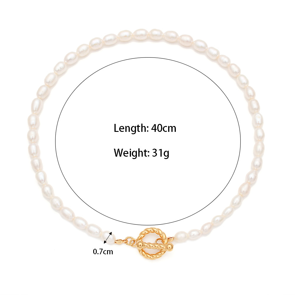 Collier de perles d'eau douce – Éclat naturel et style | Twinolo