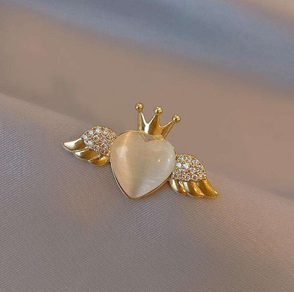 Broche - Elegante Broche met Kristallen | Twinolo