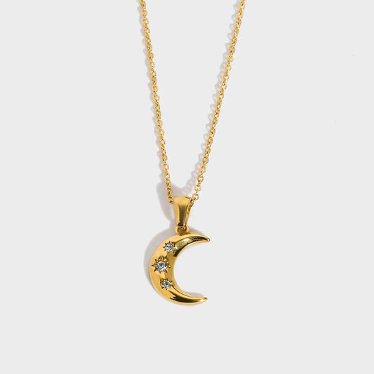 Ketting met Maanhanger – Elegant & Tijdloos | Twinolo