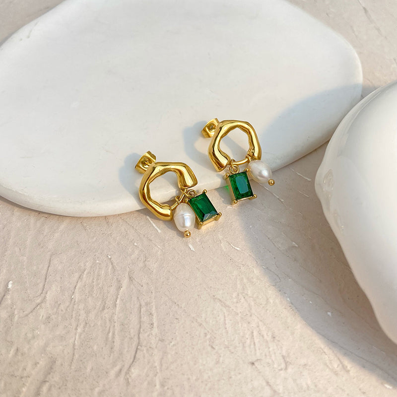 Créoles Zirconium – Design Élégant pour Tous les Jours | Twinolo