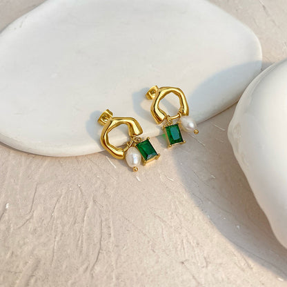 Créoles Zirconium – Design Élégant pour Tous les Jours | Twinolo