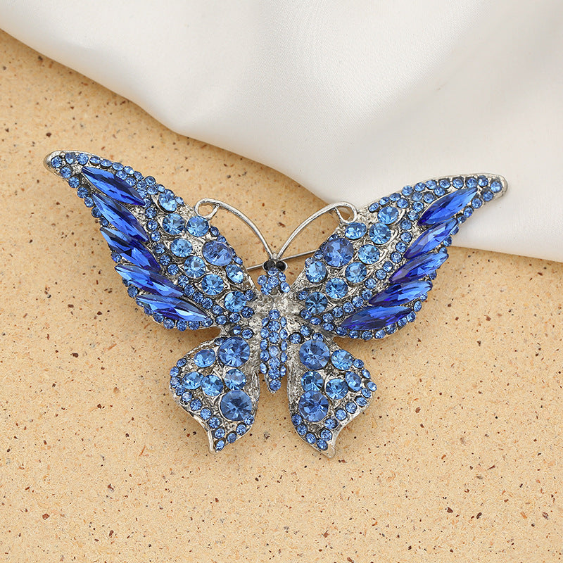 🦋 Broche papillon - Élégante broche avec cristaux | Twinolo
