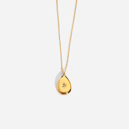 Ketting met Druppelvormige Hanger – Elegant & Tijdloos | Twinolo