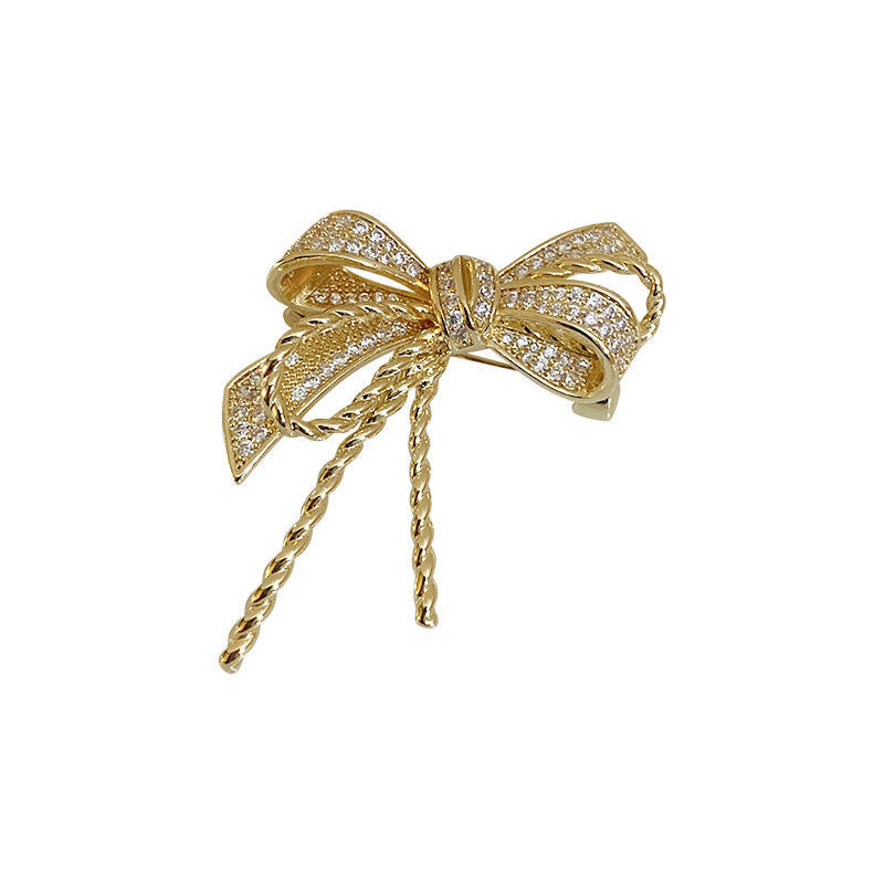 🎀 Strikbroche - Elegante Broche met Kristallen | Twinolo
