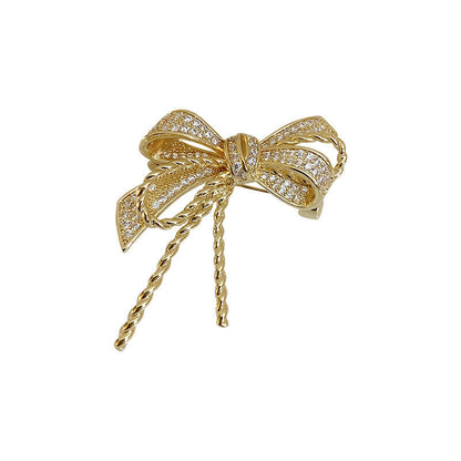 🎀 Strikbroche - Elegante Broche met Kristallen | Twinolo