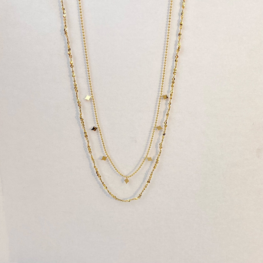Dubbele Ketting – Gelaagd & Elegant Design | Twinolo