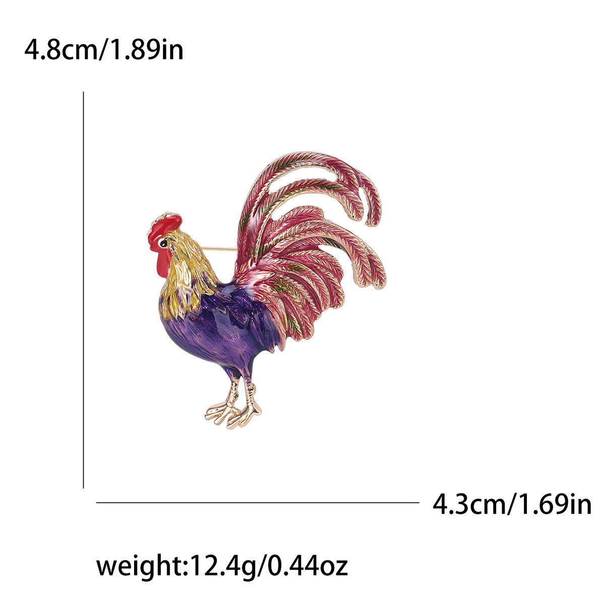🐓 Haanbroche – Elegante Broche | Twinolo