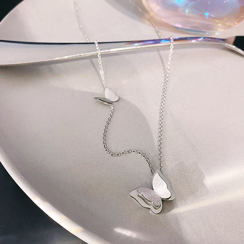Collier Papillon Doré – Charme Naturel | Twinolo