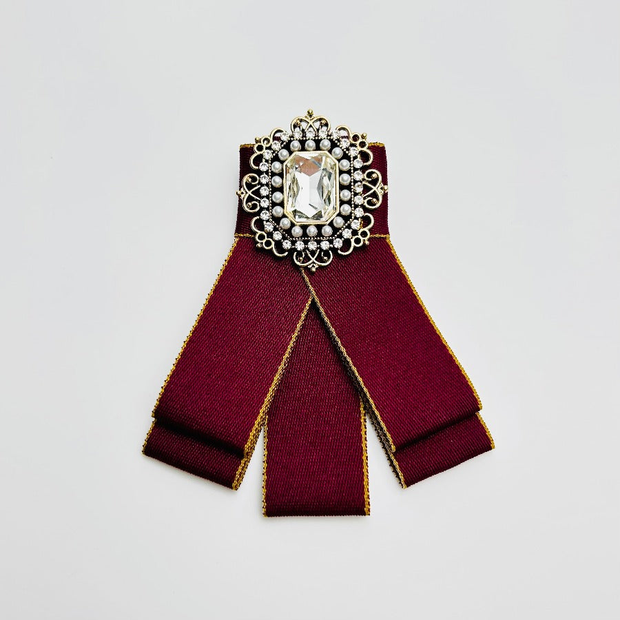 Brooch - Elegant Brooch with Crystals | Twinolo