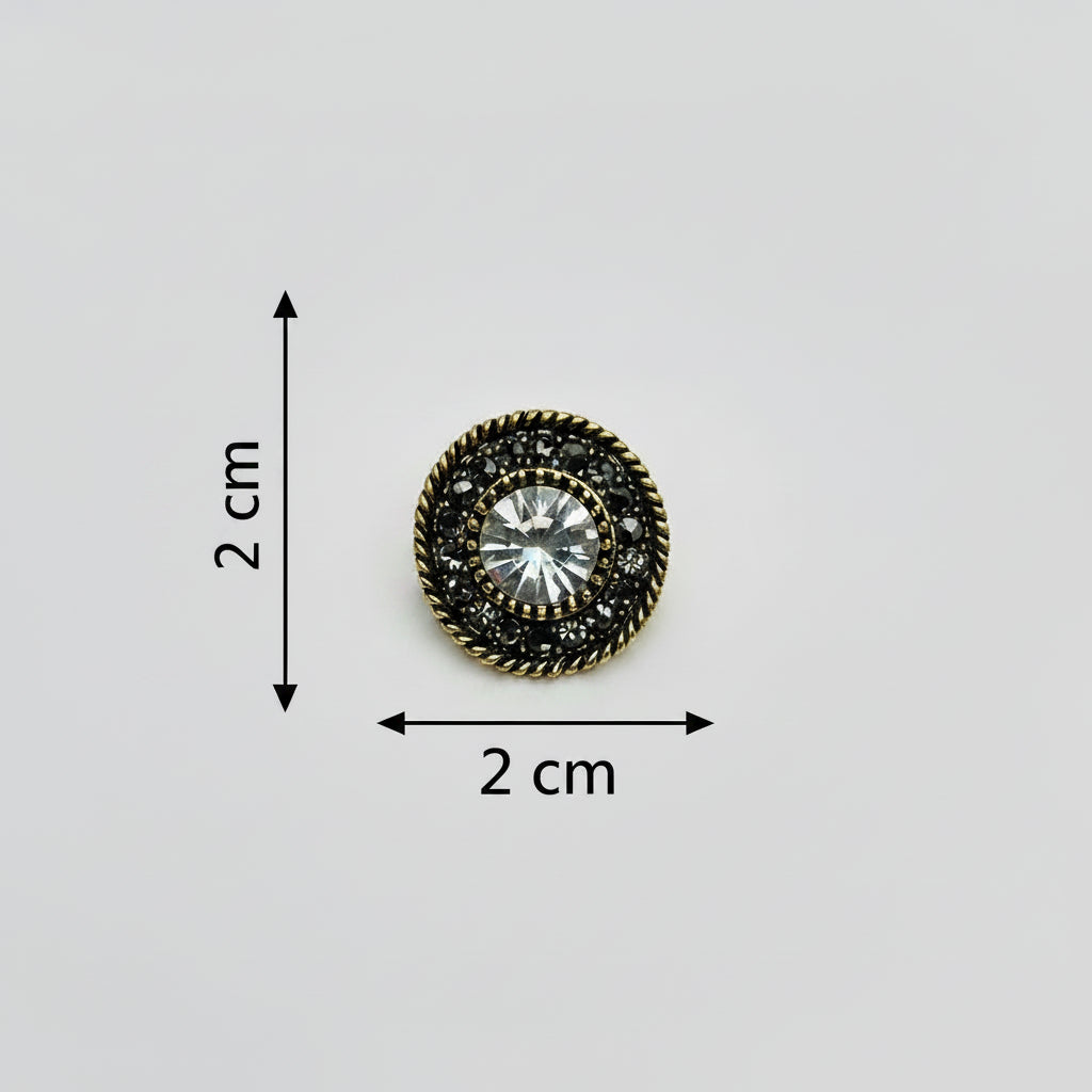 Broche - Elegante Broche met Kristallen | Twinolo