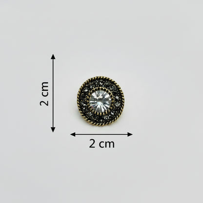 Broche - Elegante Broche met Kristallen | Twinolo