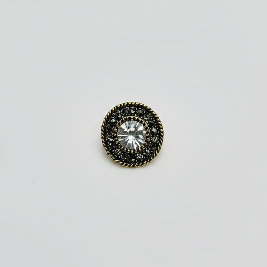 Broche - Elegante Broche met Kristallen | Twinolo