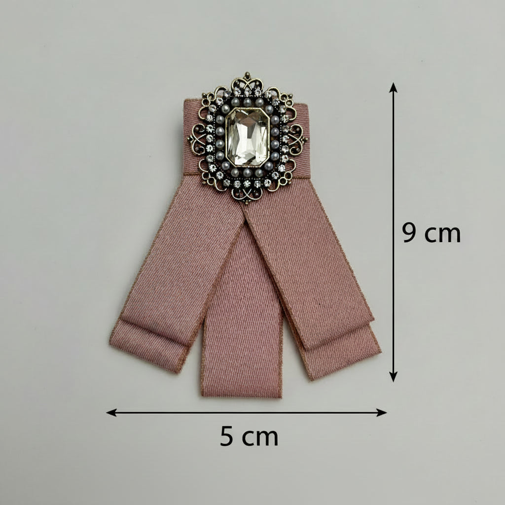 Brooch - Elegant Brooch with Crystals | Twinolo