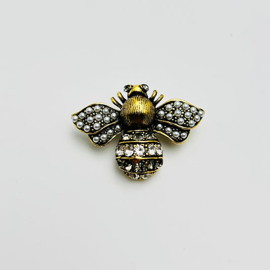 🐝 Bijenbroche - Elegante Broche met Kristallen | Twinolo