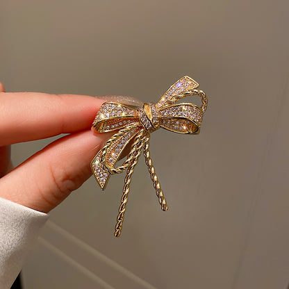 🎀 Strikbroche - Elegante Broche met Kristallen | Twinolo