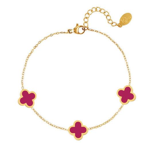 Armband met Drie Klavertjes – Symbool van Geluk | Twinolo