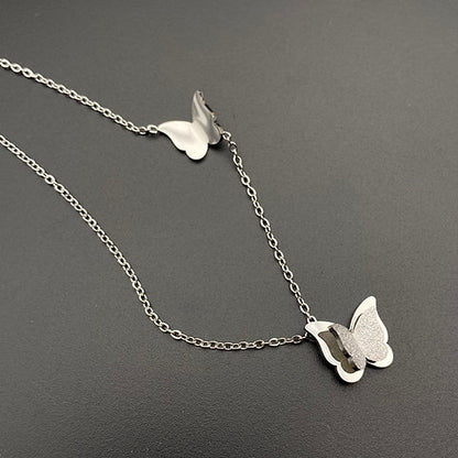 Collier Papillon Doré – Charme Naturel | Twinolo