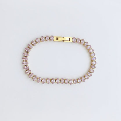 Glinsterende Tennis Armband – Klassiek & Chic | Twinolo