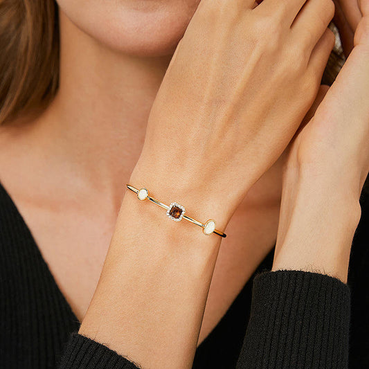 Open Manchette Armband – Elegant & Verfijnd | Twinolo