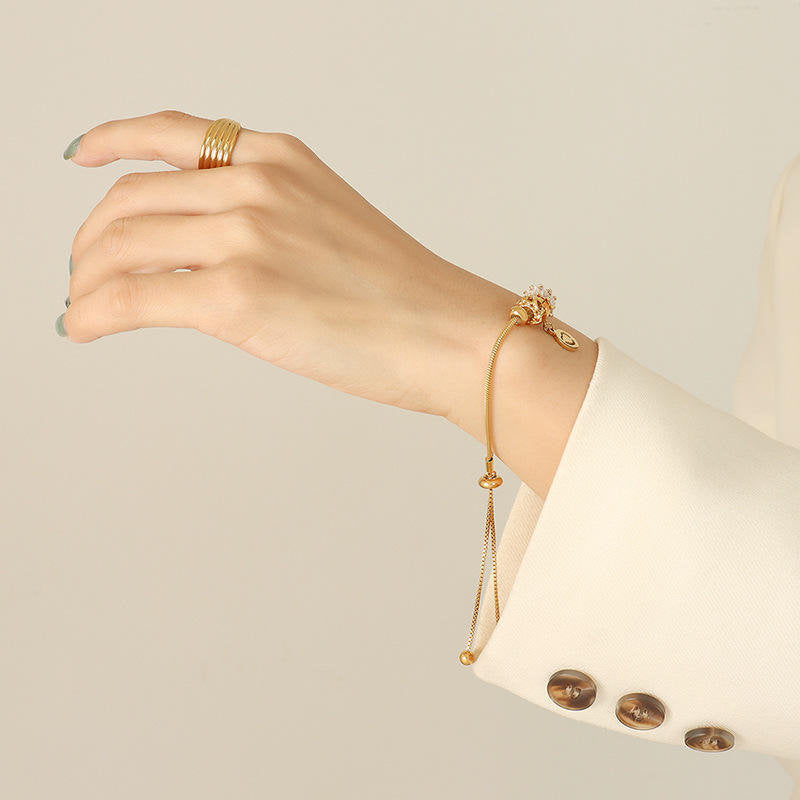 Armband met Hartvormige Druppel – Romantisch & Elegant | Twinolo
